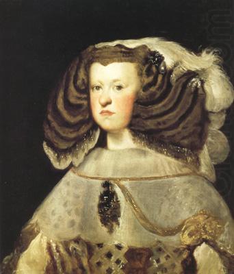 Portrait de la reine Marie-Anne (df02), Diego Velazquez